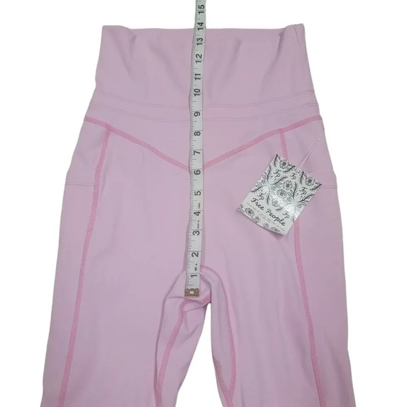 Free People Down To Earth Crop Legging in Peony - Picture 6 of 10